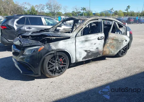 2019 Mercedes-Benz Amg Gle 63 Coupe S 4Matic z USA, uszkodzony, nr VIN 4JGED7FB7KA155469